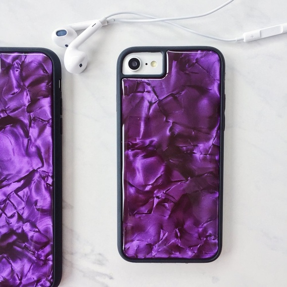iPhone Purple Crytal Case - Picture 3 of 4